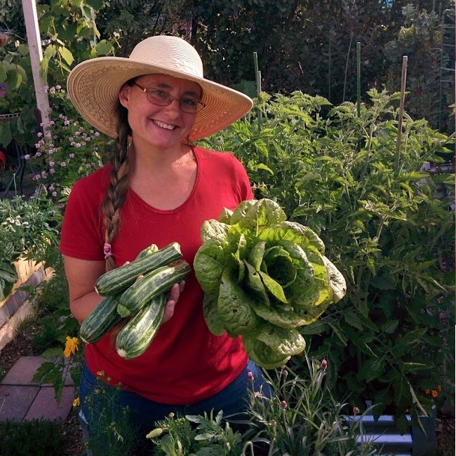 Home harvested veg